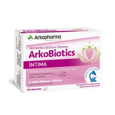 Arkopharma Arkobiotics Íntima (20 cápsulas) | Farmacia Tuset