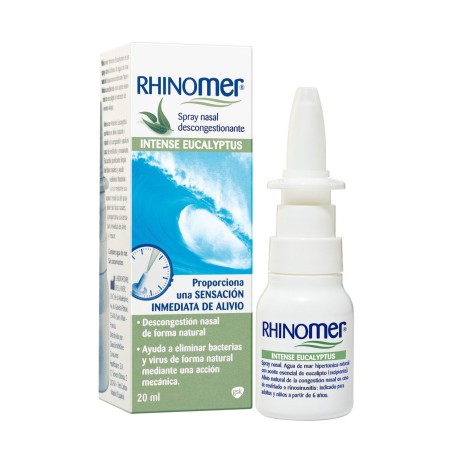 Rhinomer Intense Eucalyptus Spray Nasal (20 ml)| Farmacia Tuset