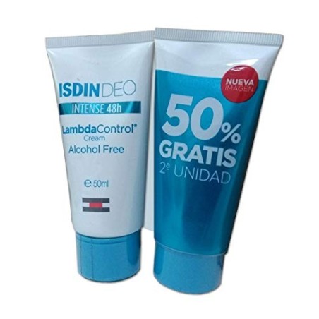 Isdin Deo Lambda Control Crema Antitranspirante Duplo (50 ml + 50 ml) | Farmacia Tuset