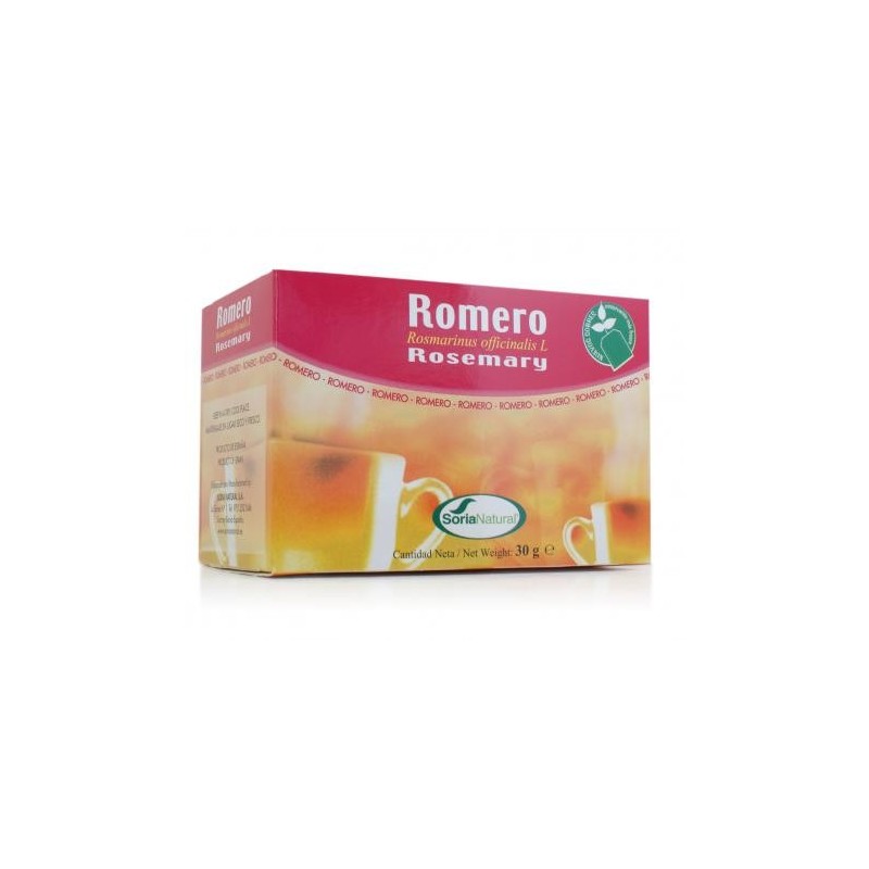 Soria Natural Infusión Romero (20 bolsitas) | Farmacia Tuset