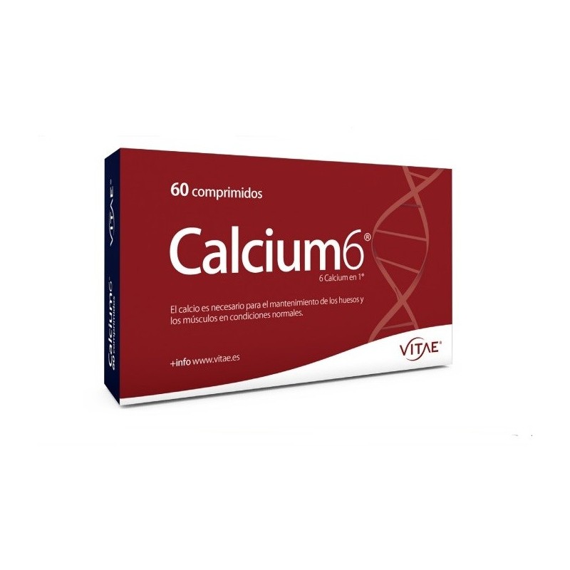 Vitae Calcium6 (60 comprimidos) | Farmacia Tuset