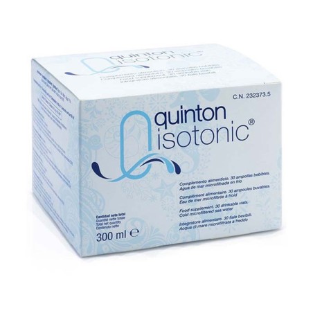 Quinton Isotonic (30 ampollas bebibles) | Farmacia Tuset