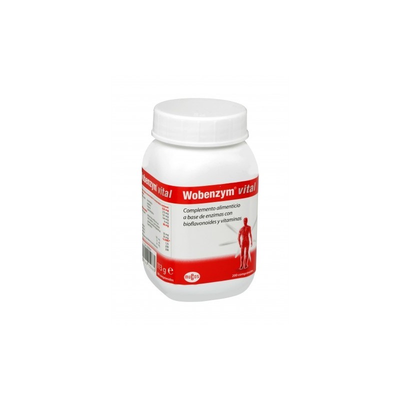 Douglas Wobenzym Vital (200 comprimidos) | Farmacia Tuset