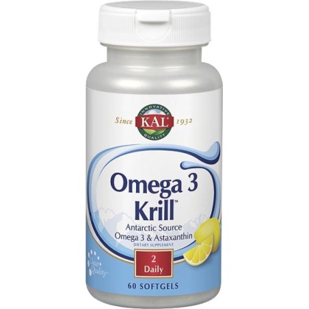 Kal Omega 3 Krill (60 perlas) | Farmacia Tuset