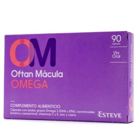 Oftan mácula omega 90 cápsula.| Farmacia Tuset