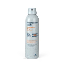 Isdin Fotoprotector Transparent Spray Wet Skin FPS 50 | Farmacia Tuset