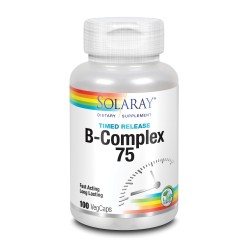 Solaray B-Complex 75 Retard (100 cápsulas) | Farmacia Tuset