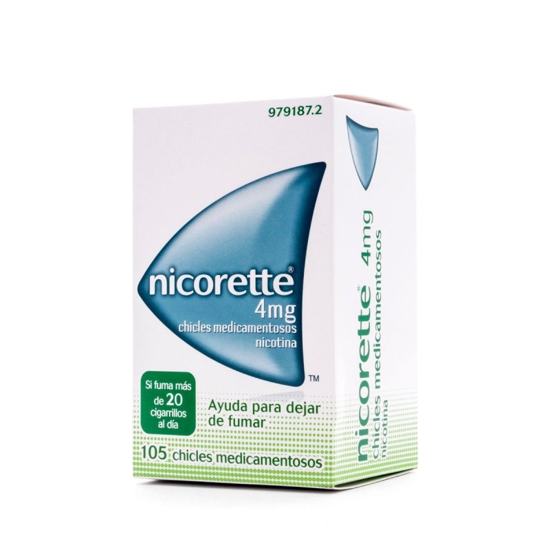 Nicorette 4 mg (105 chicles) | Farmacia Tuset