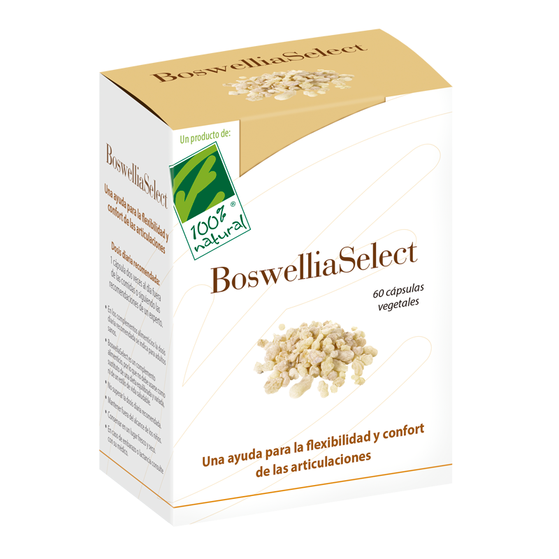 Boswellia Select - Cien por Cien Natural (60 cápsulas) | Farmacia Tuset