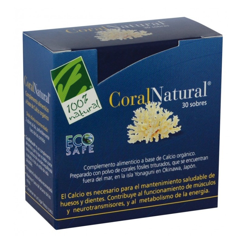 CoralNatural - Cien por Cien Natural (30 sobres) | Farmacia Tuset