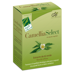 CamelliaSelect - Cien por Cien Natural (60 cápsulas) | Farmacia Tuset