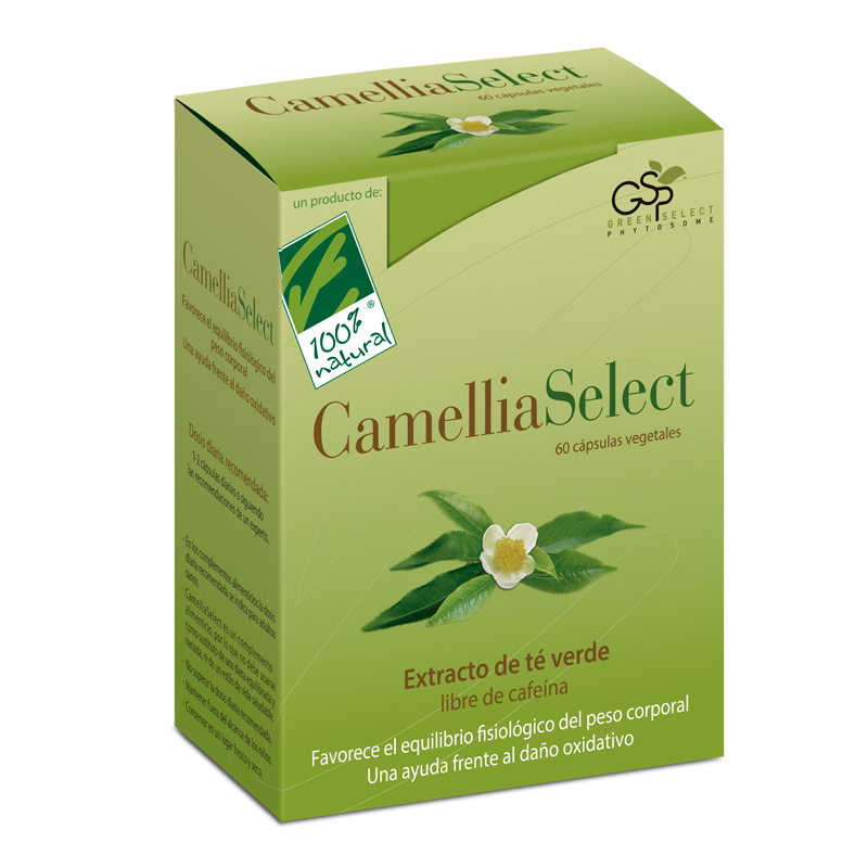 CamelliaSelect - Cien por Cien Natural (60 cápsulas) | Farmacia Tuset