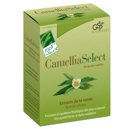 CamelliaSelect - Cien por Cien Natural (60 cápsulas) | Farmacia Tuset