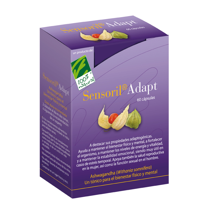 Sensoril Adapt - Cien por Cien Natural (60 cápsulas) | Farmacia Tuset