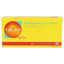 Labcatal 12 Manganeso-Cobre (28 ampollas) | Farmacia Tuset