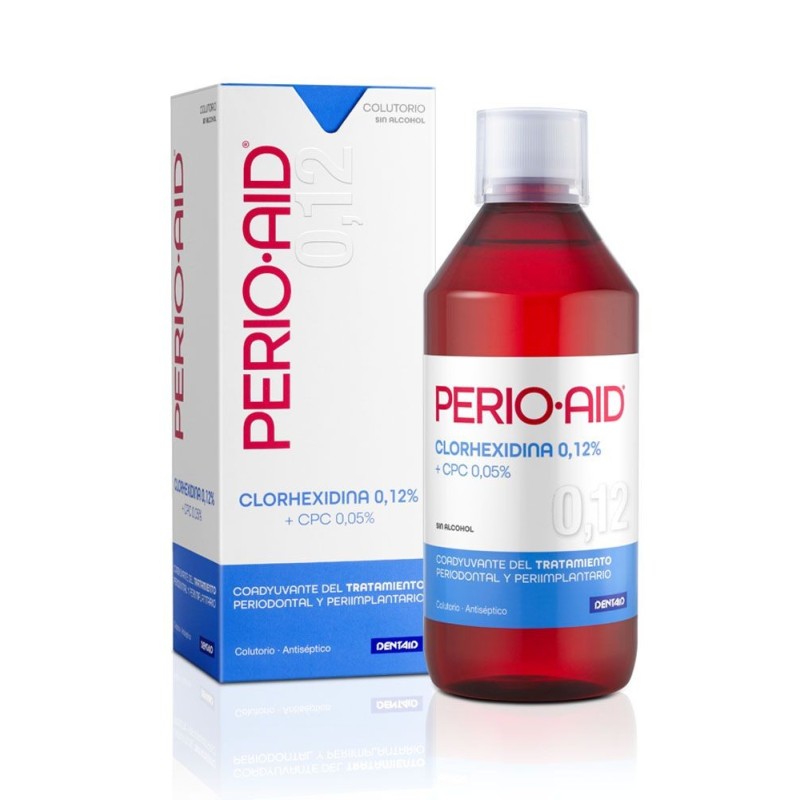 Perio Aid 0,12 Clohexidina Colutorio (500 ml) | Farmacia Tuset