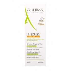 A-derma Exomega Control Crema Emoliente (200 ml) | Farmacia Tuset