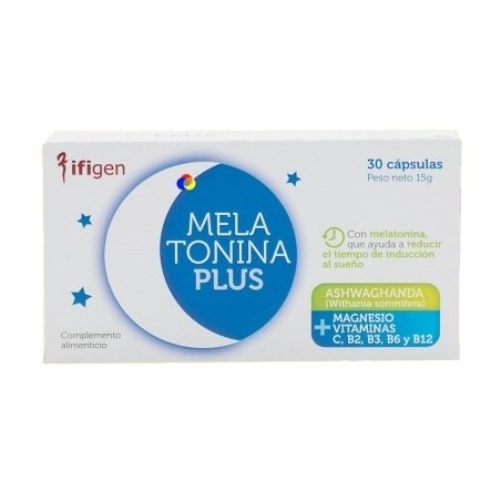 Ifigen Melatonina Plus (30 cápsulas) | Farmacia Tuset