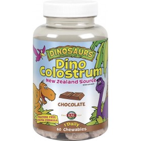 Kal Dino Colostrum Choco (60 dinosaurios masticables) | Farmacia Tuset