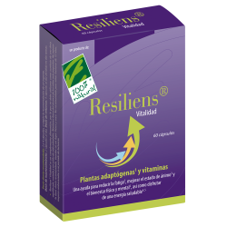 Resiliens Vitalidad - Cien por Cien Natural (60 cápsulas) | Farmacia Tuset