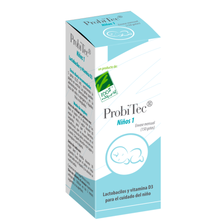 Probitec Niños 1 - Cien por Cien Natural (7,5 ml) | Farmacia Tuset