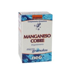 Manganeso-Cobre Neo (50 cápsulas)| Farmacia Tuset