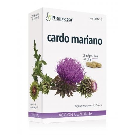 Soria Natural Cardo Mariano (30 cápsulas) | Farmacia Tuset