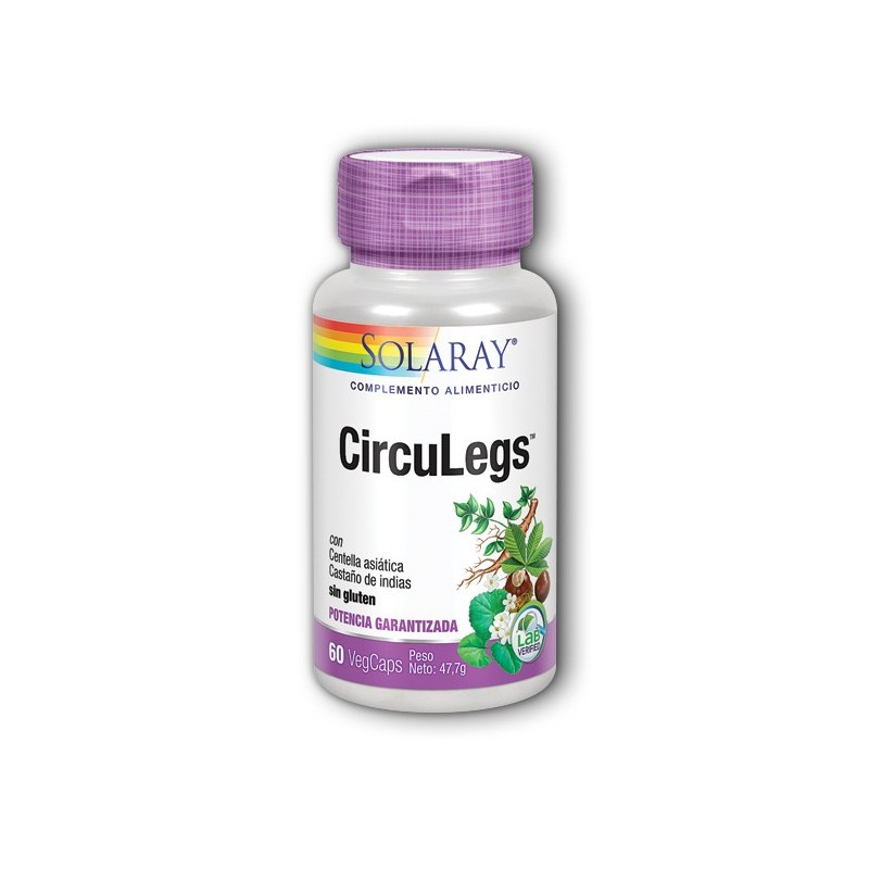 Solaray Circulegs (60 cápsulas) | Farmacia Tuset