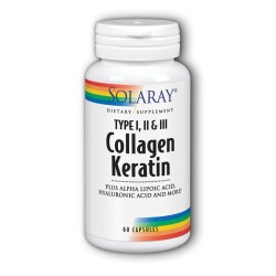 Solaray Collagen Keratin (60 cápsulas) | Farmacia Tuset