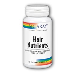 Solaray Hair Nutrients (60 cápsulas) | Farmacia Tuset