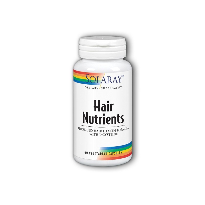 Solaray Hair Nutrients (60 cápsulas) | Farmacia Tuset