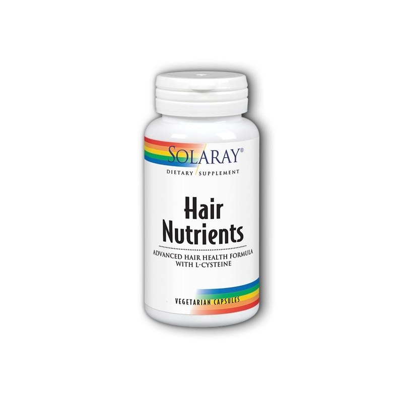 Solaray Hair Nutrients (120 cápsulas) | Farmacia Tuset