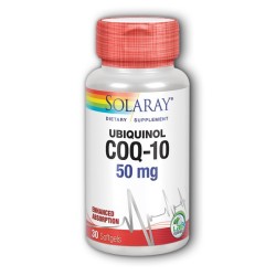 Solaray Ubiquinol CoQ10 50 mg (30 cápsulas) | Farmacia Tuset