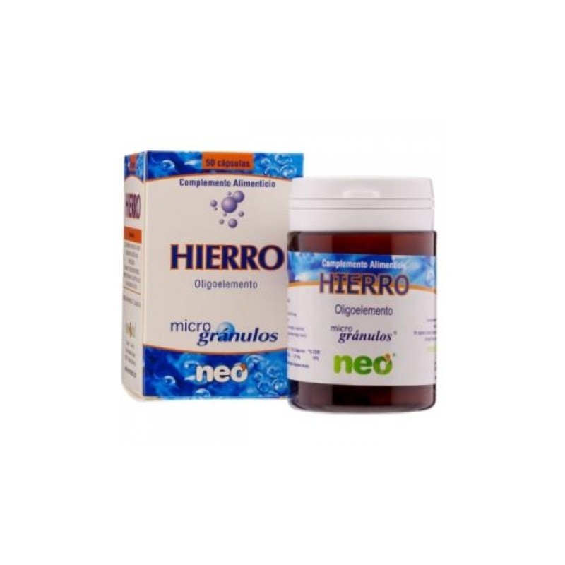 Hierro Neo 50 cápsulas | Farmacia Tuset