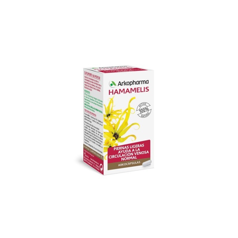 Arkocapsulas Hamamelis 45 cápsulas | Farmacia Tuset