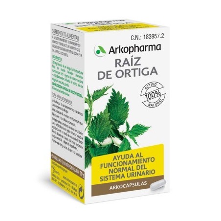 Arkopharma Arkocápsulas Raíz de Ortiga (45 cápsulas) | Farmacia Tuset