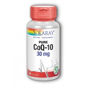 Solaray Pure CoQ10 30 mg (30 cápsulas) | Farmacia Tuset