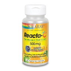 Solaray Reacta-C 500mg (60 cápsulas) | Farmacia Tuset