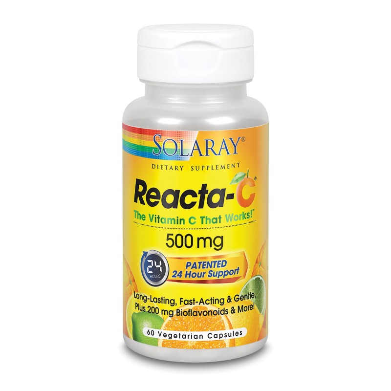 Solaray Reacta-C 500mg (60 cápsulas) | Farmacia Tuset