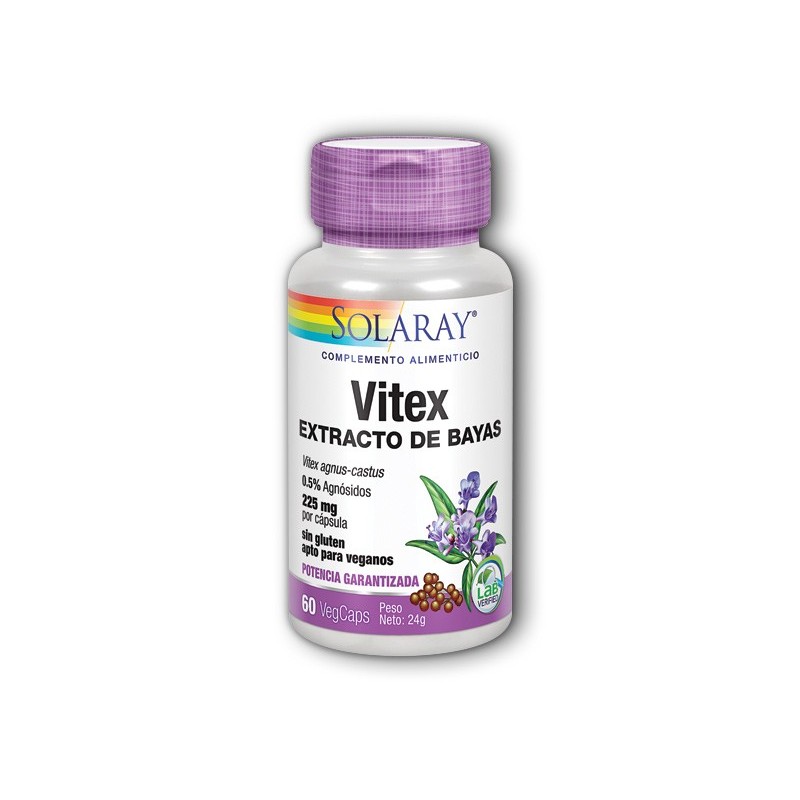 Solaray Vitex (60 cápsulas) | Farmacia Tuset