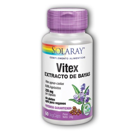 Solaray Vitex (60 cápsulas) | Farmacia Tuset