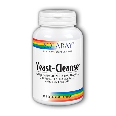 Solaray Yeast Cleanse (90 cápsulas) | Farmacia Tuset