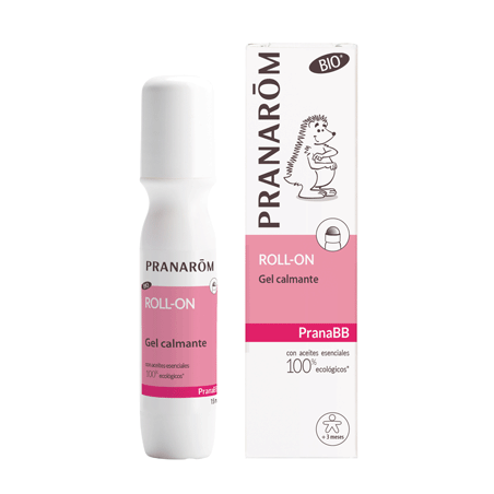 Pranarom PranaBB Roll-On Gel Calmante BIO (15 ml) | Farmacia Tuset