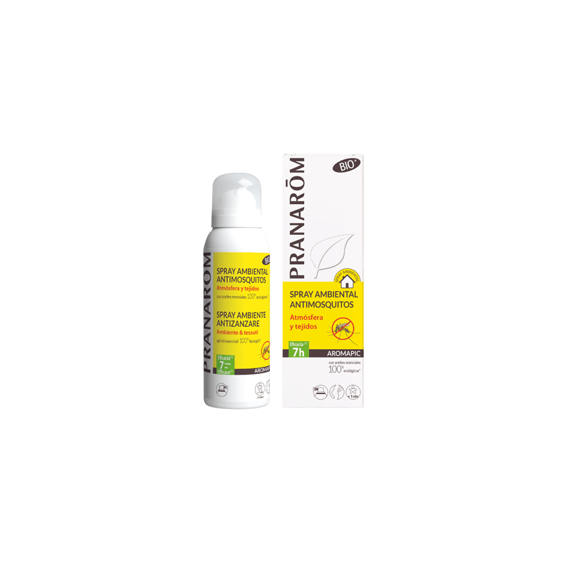 Pranarom Aromapic Spray Anti Mosquitos  BIO (100 ml) | Farmacia Tuset