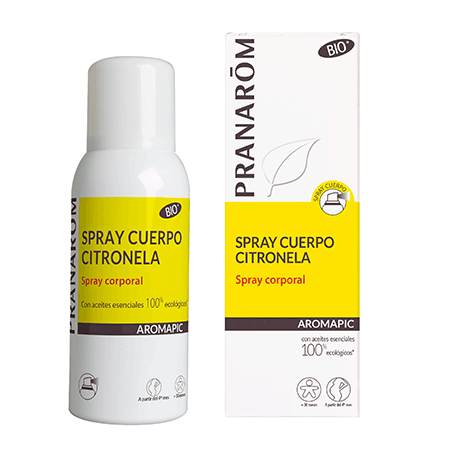 Pranarom Aromapic Spray Cuerpo Citronela BIO (75 ml) | Farmacia Tuset