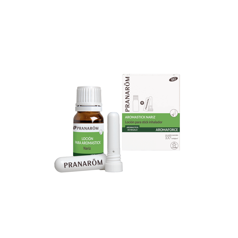 Pranarom Aromaforce Aromastick Nariz Loción BIO (10 ml) + Stick | Farmacia Tuset