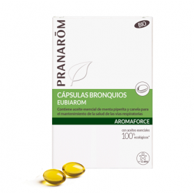 Pranarom Aromaforce Cápsulas Bronquios BIO (30 cápsulas) | Farmacia Tuset