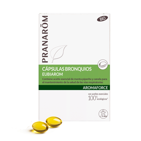 Pranarom Aromaforce Cápsulas Bronquios BIO (30 cápsulas) | Farmacia Tuset