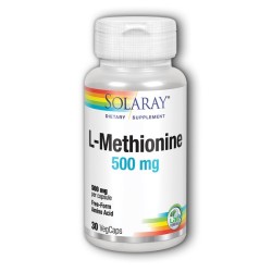 Solaray L-Methionine 500 mg (30 cápsulas) | Farmacia Tuset