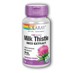 Solaray Milk Thistle (Cardo Mariano) (30 cápsulas) | Farmacia Tuset